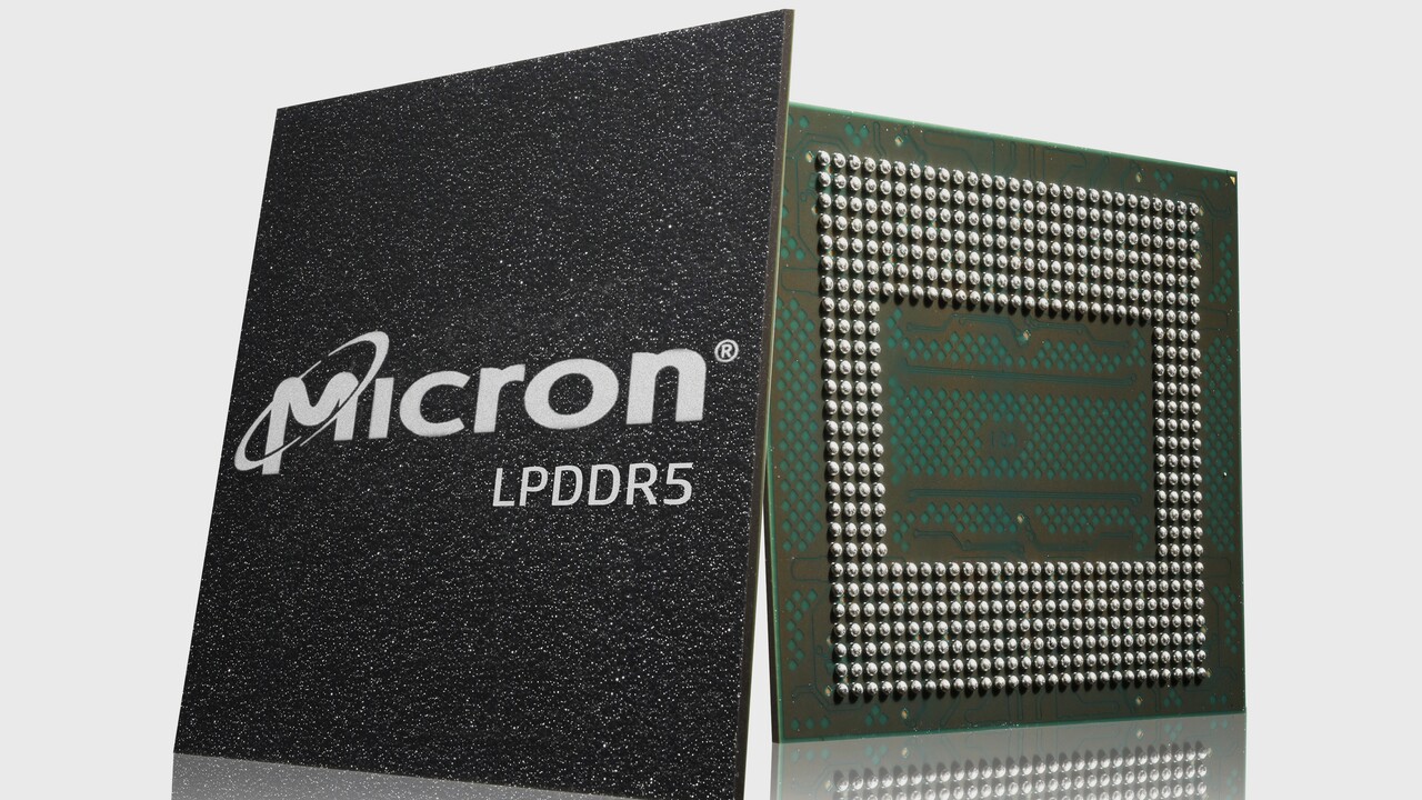 Schneller Arbeitsspeicher: Micron liefert ersten LPDDR5 für Smartphones aus