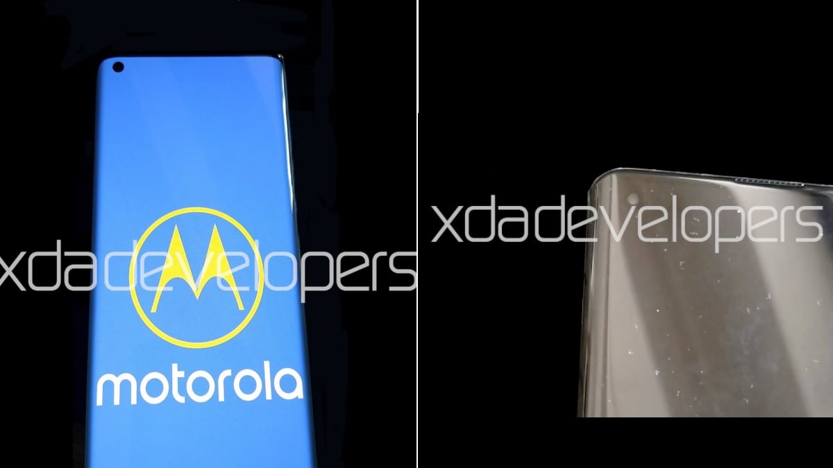 Motorola Edge+ Flagship With Curved Hole-Punch Display Appears in Alleged Live Images, Specifications Also Leaked