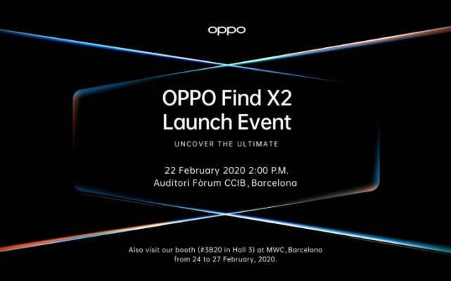 OPPO Find X2 akan dipresentasikan pada 22 Februari di MWC
