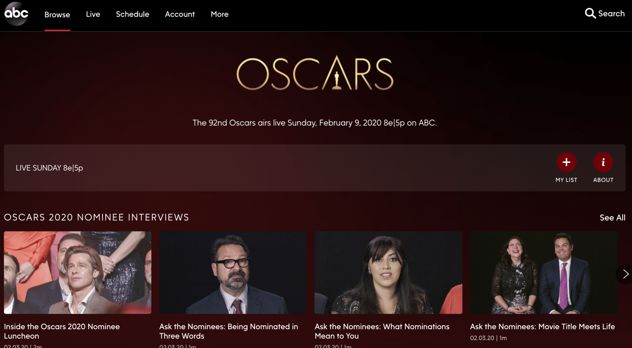 Oscar 2020: Cara Menonton Academy Awards di iPhone dan iPad Anda 1