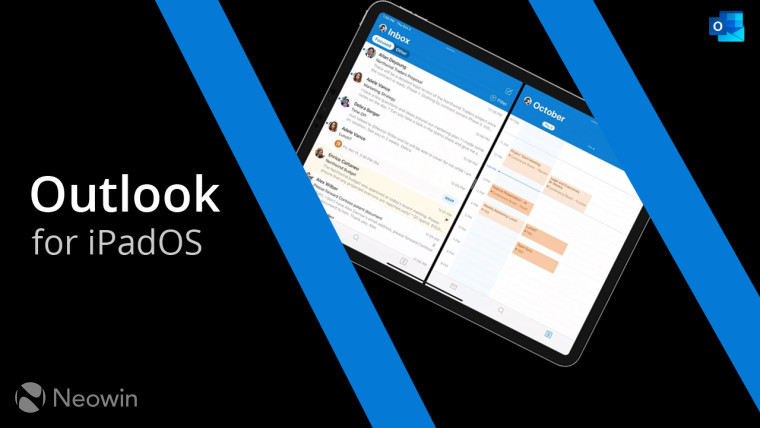 Outlook untuk iPadOS diperbarui dengan Split View dan dukungan multi-tasking Slide Over