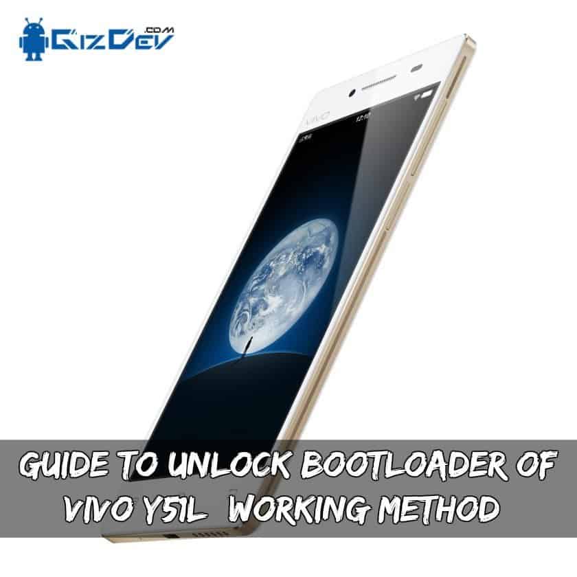 Öppna bootloader från Vivo Y51L