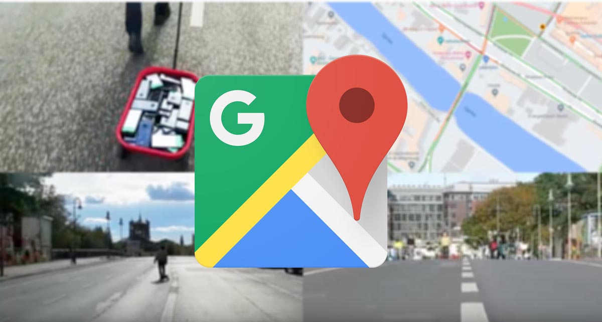 Pria ini "diretas" Google Maps dengan 99 ponsel dan gerobak dorong