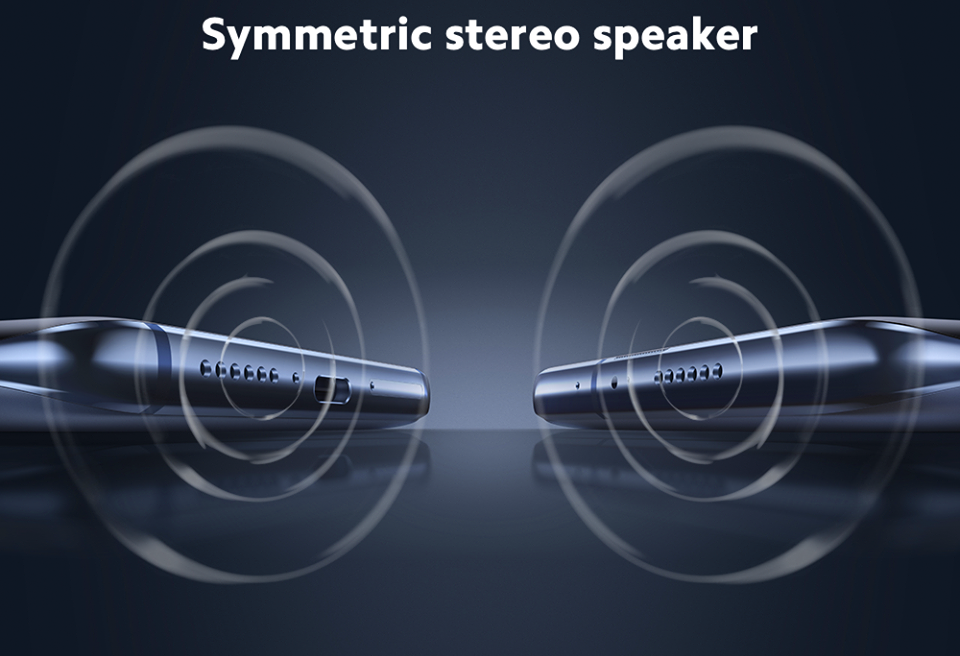 Perangkat Xiaomi Mi 10 series hadir dengan speaker stereo simetris. 