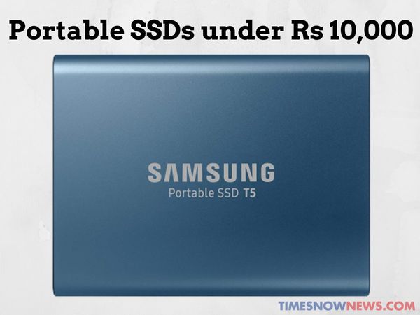 SSD eksternal atas (solid state drive) di bawah Rs 10.000 dapat Anda beli