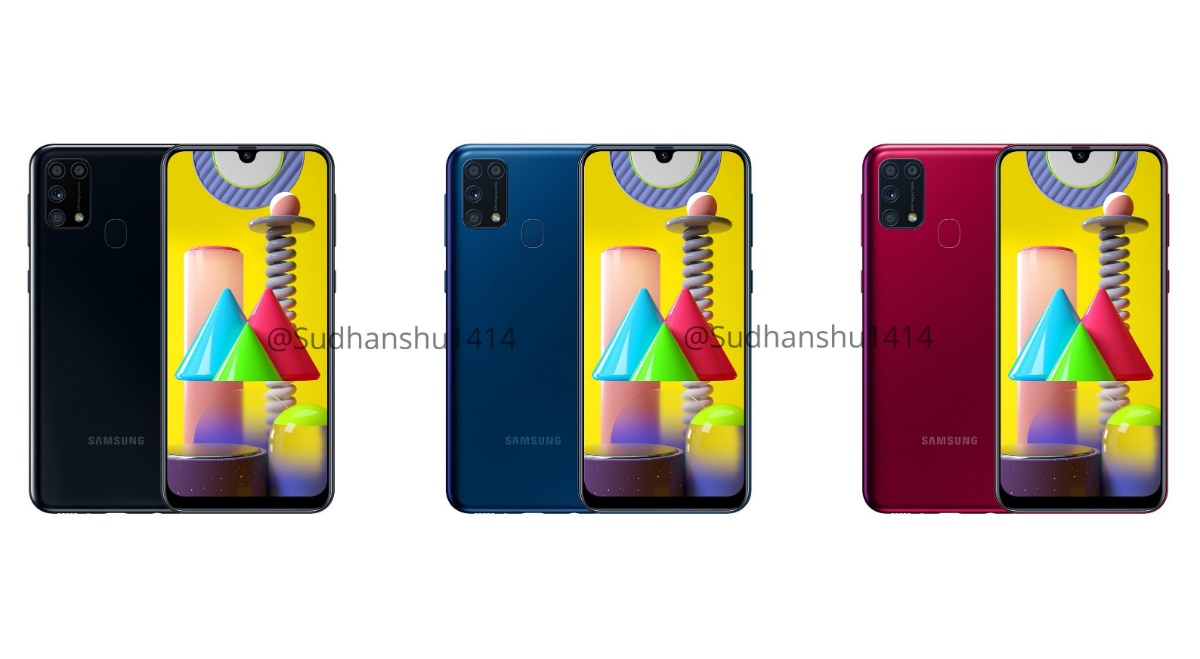 Samsung Galaxy M31 Price in India, Specifications, Official-Looking Renders Leaked Ahead of Official Launch