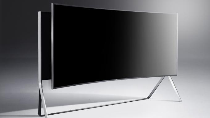 Samsung lanserar den senaste UHD-TV som kan böjas 105 i 1