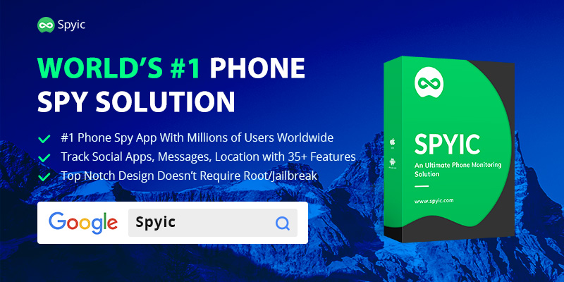 Spyic; Den bästa tillgängliga mobiltelefonspionern