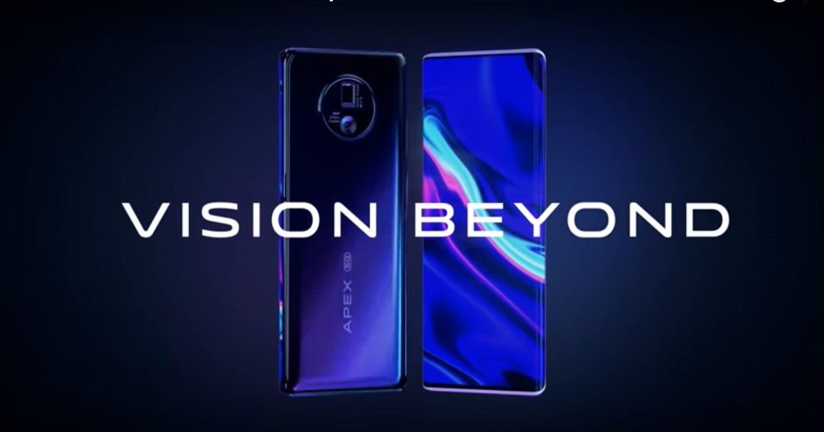 Vivo APEX 2020 with under-display camera and gimbal camera unveiled