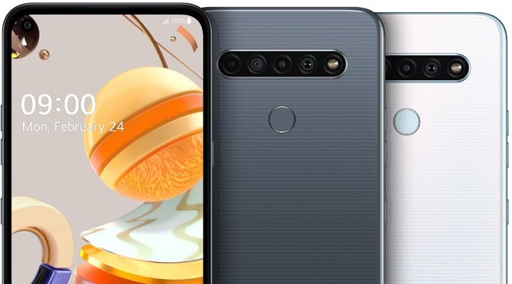 Bild - LG K61, K51S och K41S: nya smartphones med fyrkamera