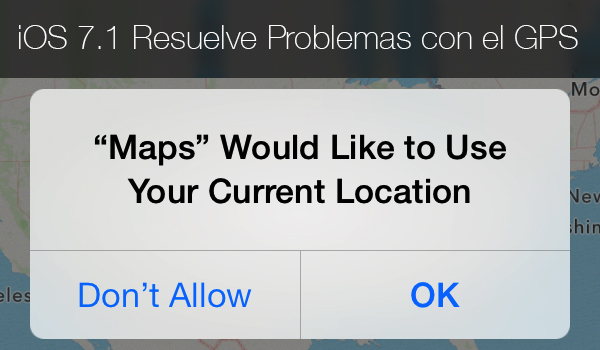 iOS 7.1 löser GPS-problem