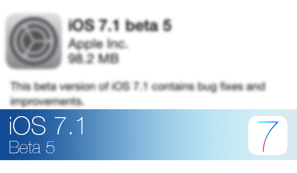iOS 7.1 Beta 5 - Apa yang baru