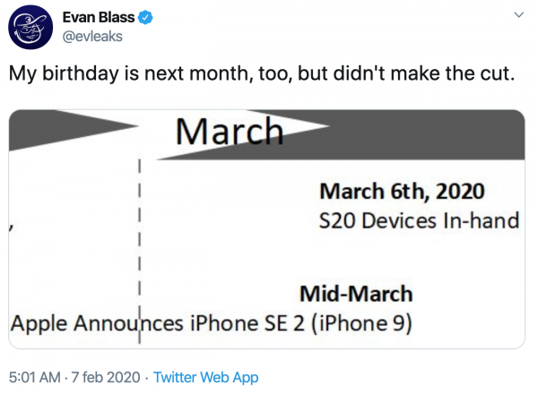 iPhone 9 tiba pada pertengahan Maret, sepertinya kepastian 1