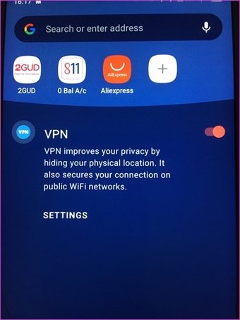 Perbaiki Opera VPN Tidak Bekerja di Android 4