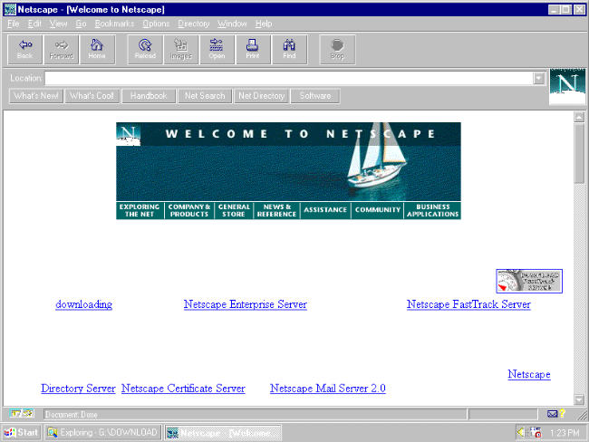 Lebih banyak fitur menarik yang dimiliki Netscape Navigator