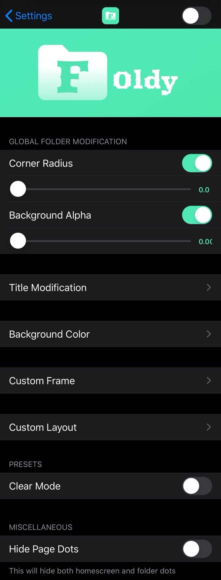 Kontrollera din iPhones hemskärmmapp med Foldy 3