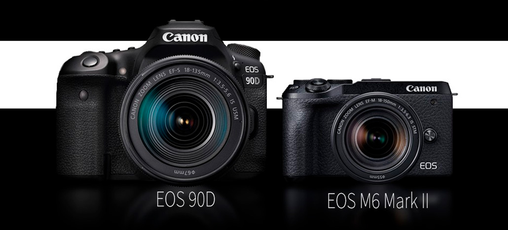 Canon anuncia duas novas câmeras: a EOS 90D DSLR e a EOS M6 Mark II mirrorless