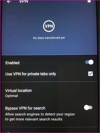 Perbaiki Opera VPN Tidak Bekerja di Android 7
