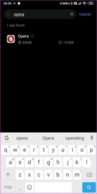 Perbaiki Opera VPN Tidak Bekerja di Android 10