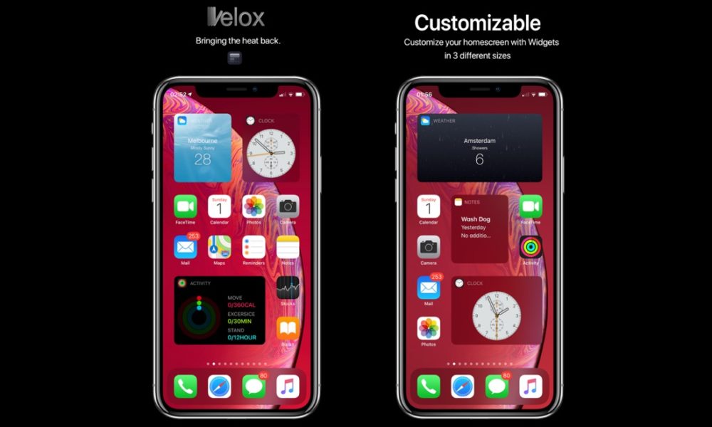Velox Reloaded Tweak Membawa Widget Ke Layar Utama iPhone
