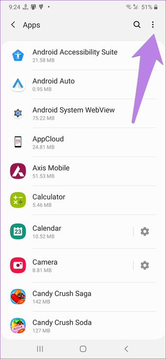 Kan inte svara på samtal på Android Samsung 11