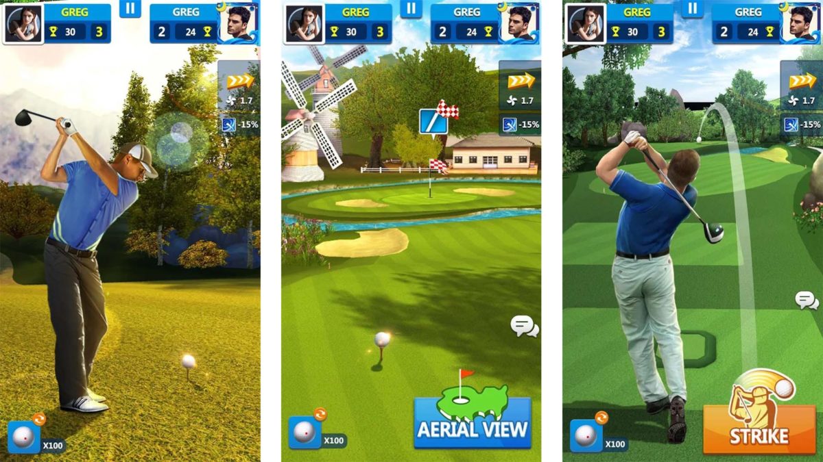 Tangkapan layar Golf Master 3D