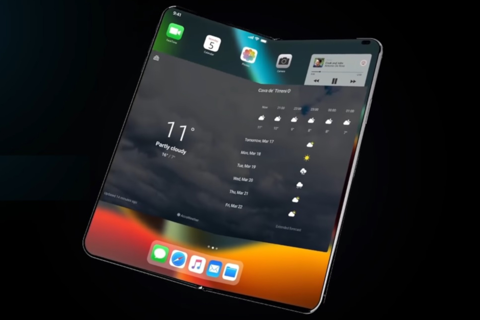 ApplePaten terbaru menunjukkan bahwa iPhone yang dapat dilipat akan datang