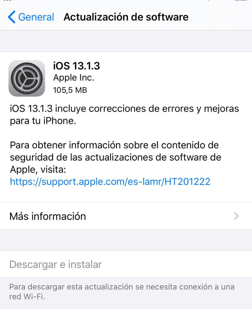 Apple secara resmi merilis iOS 13.1.3 dengan memecahkan sejumlah besar kesalahan 2