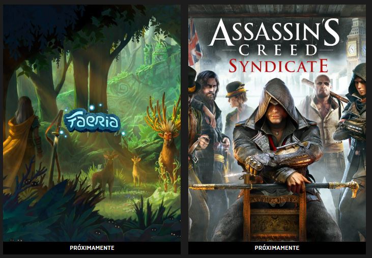 Faeria y Assassins Creed Syndicate gratis en Epic Games 0