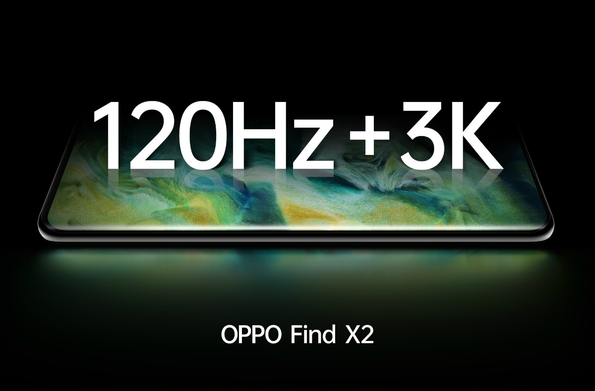 Oppo Find X2 Teased Sporting 3K Display With 120Hz Refresh Rate, HDR10 Support, Motion Compensation Technology