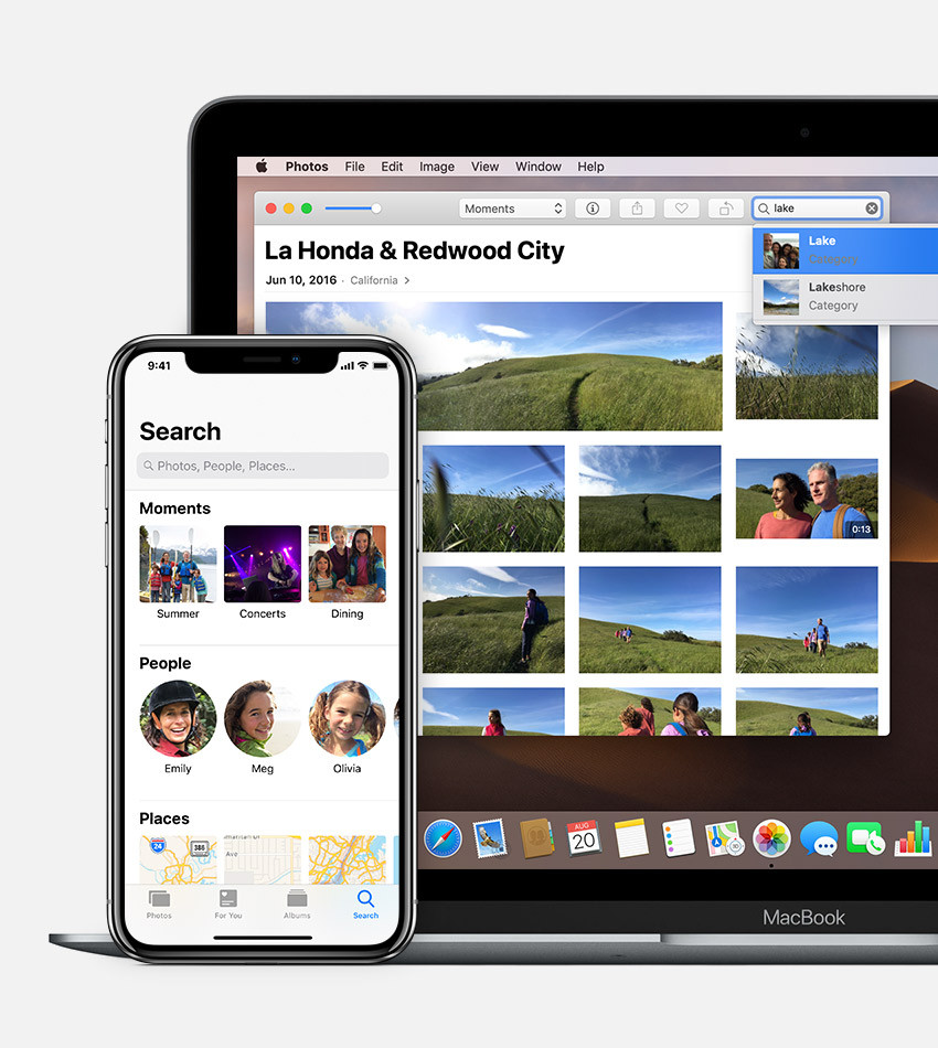  Anda dapat mencari foto yang tepat menggunakan iPhone atau Mac Anda