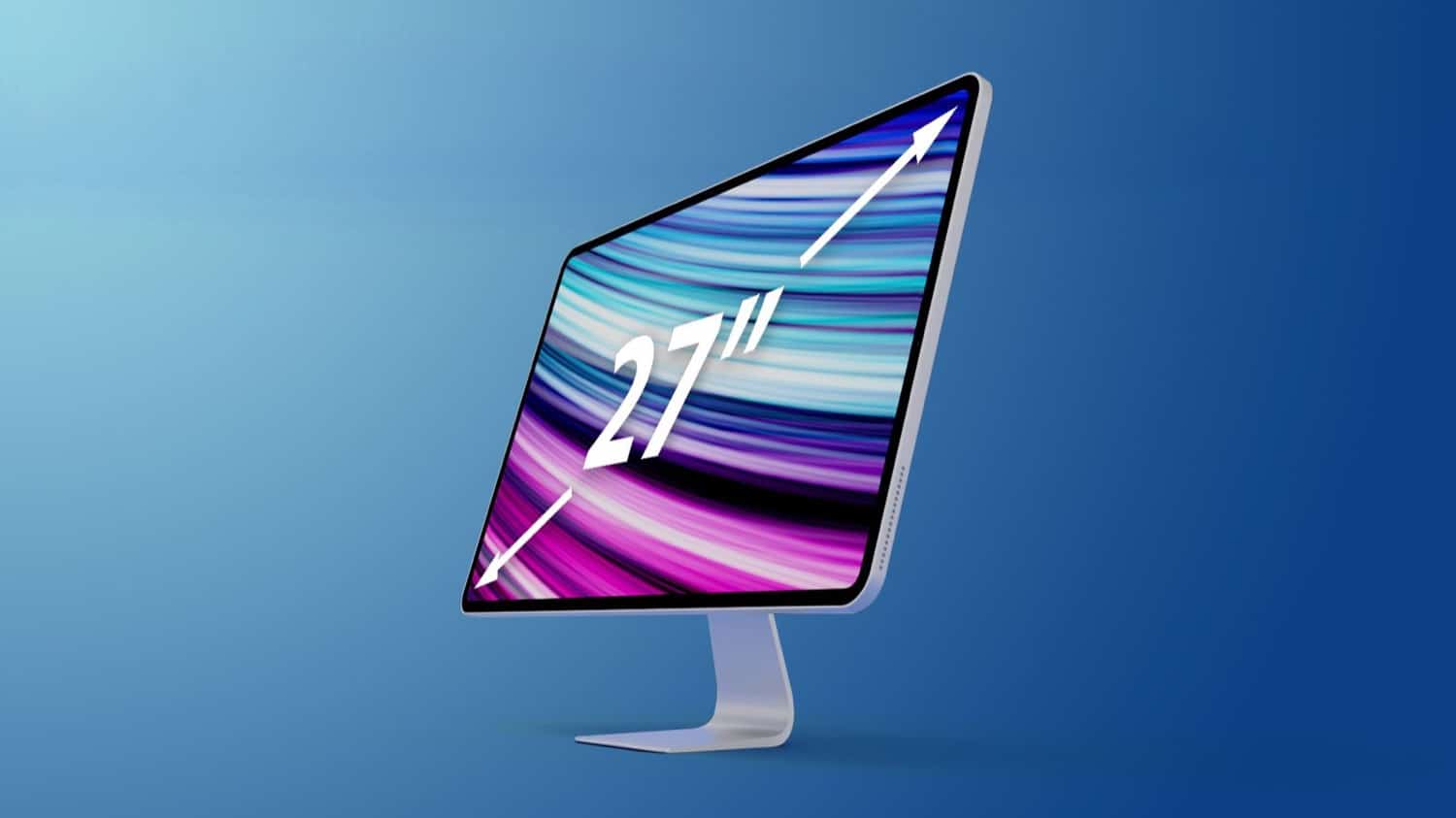 Rumor tentang "iMac Pro": model 27 "dengan M1 Pro / Max, 120Hz mini-LED & lainnya 1