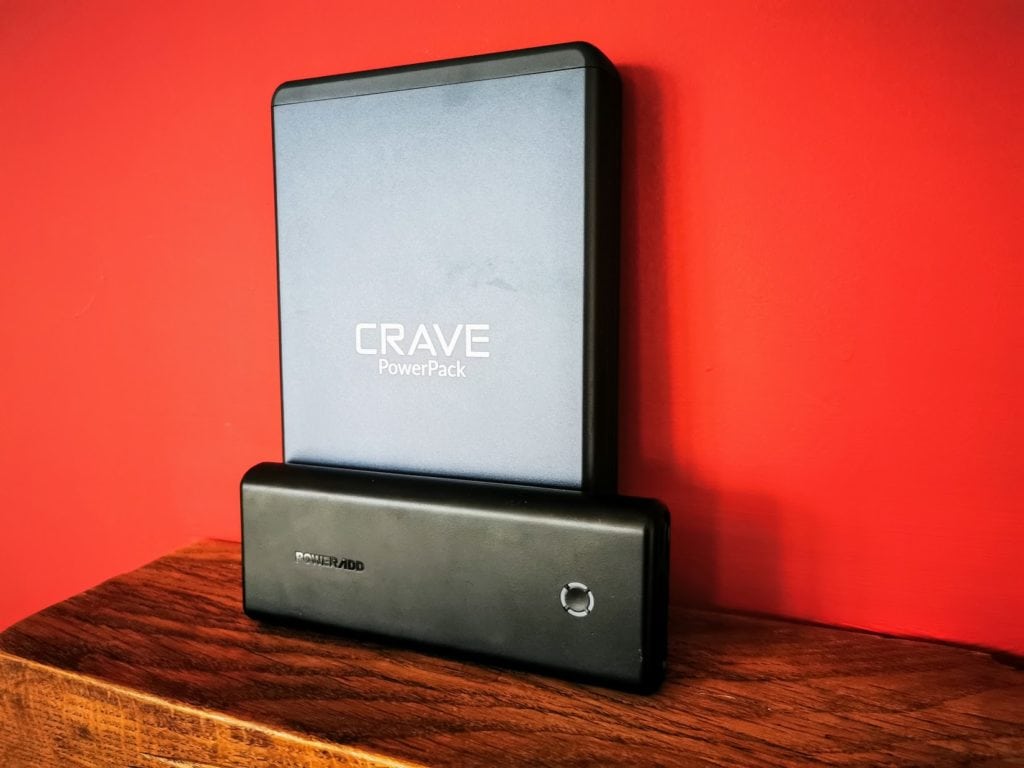 Crave PowerPack 2 so với gói pin 2000mah chung
