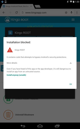 APK KingoRoot cho Android