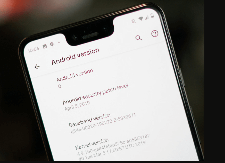 Cập nhật bảo mật Android Q