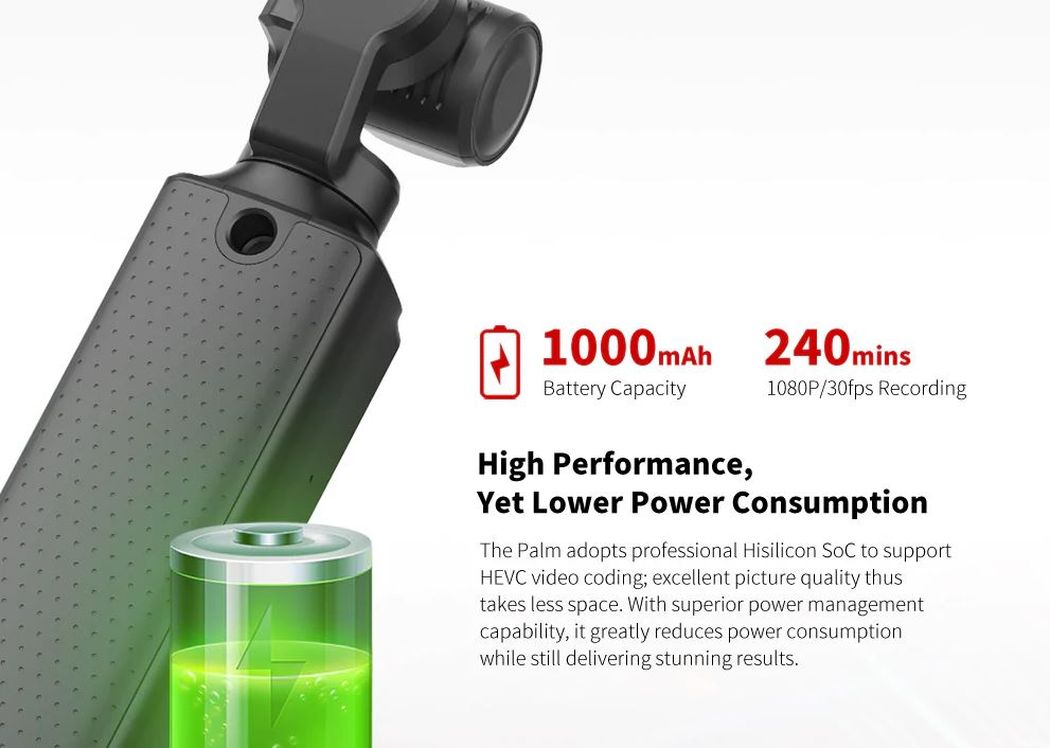 Đánh giá đầu tiên của FIMI PALM: Máy ảnh bỏ túi 4K 4K với giá $ 150