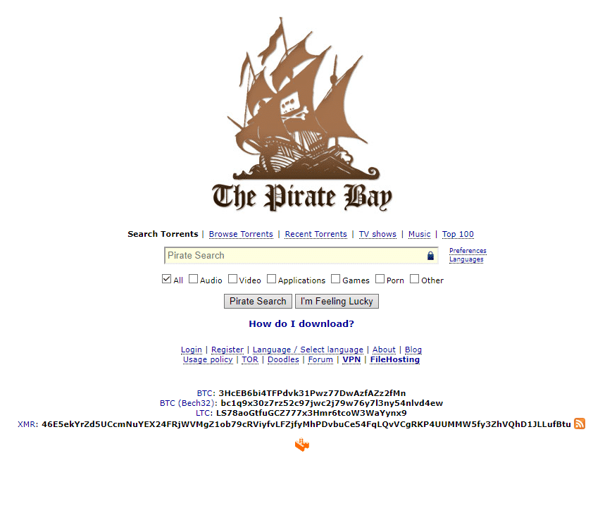 Giải pháp thay thế KIckAss tốt nhất Pirate Bay