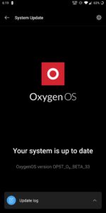 Cập nhật beta OxygenOS