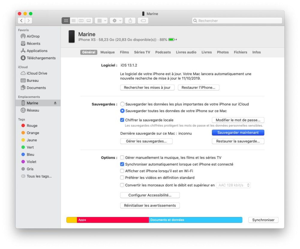 Công cụ tìm bản sao lưu iphone Cách tìm iPhone bằng macOS Catalina để đồng bộ hóa và sao lưu