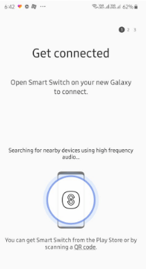 Sử dụng công tắc thông minh để truyền dữ liệu trên Samsung khác Galaxy