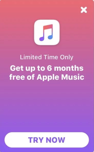 Miễn phí Apple Âm nhạc