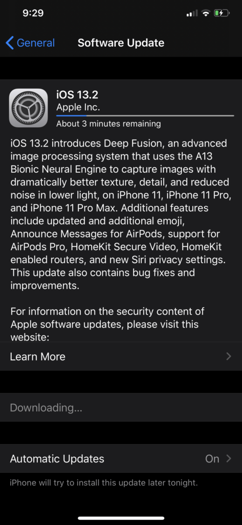 không thể xóa thư mục rác trên iOS 13