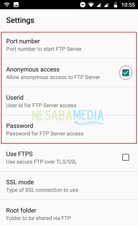 Cách chuyển tập tin từ Android sang PC bằng FTP