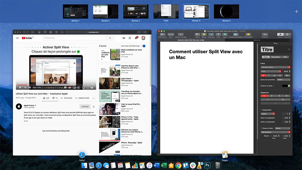 Xem xong mac mac Cách sử dụng Split View với máy Mac