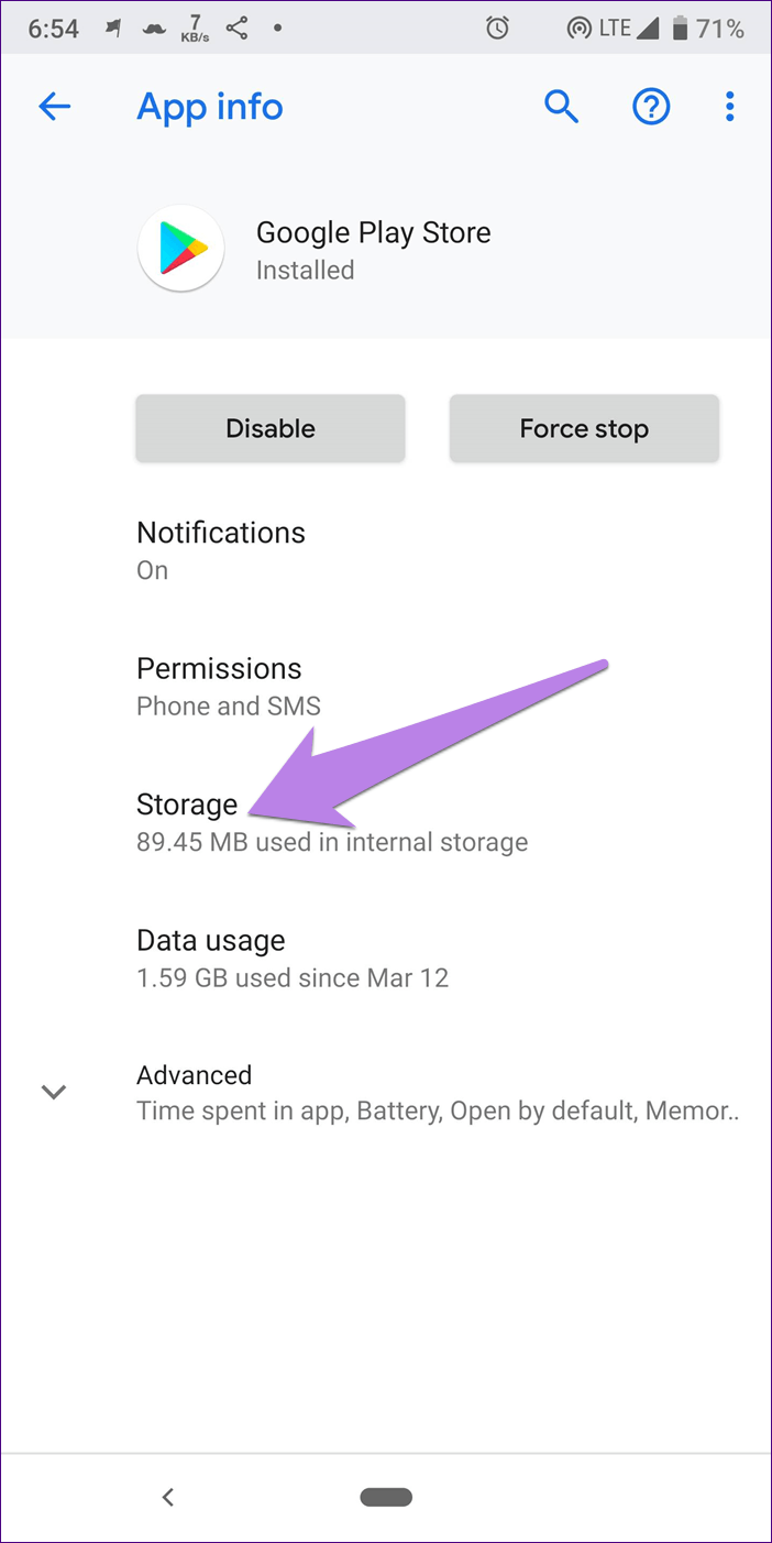 Google Play Store  Ngừng hoạt động 6
