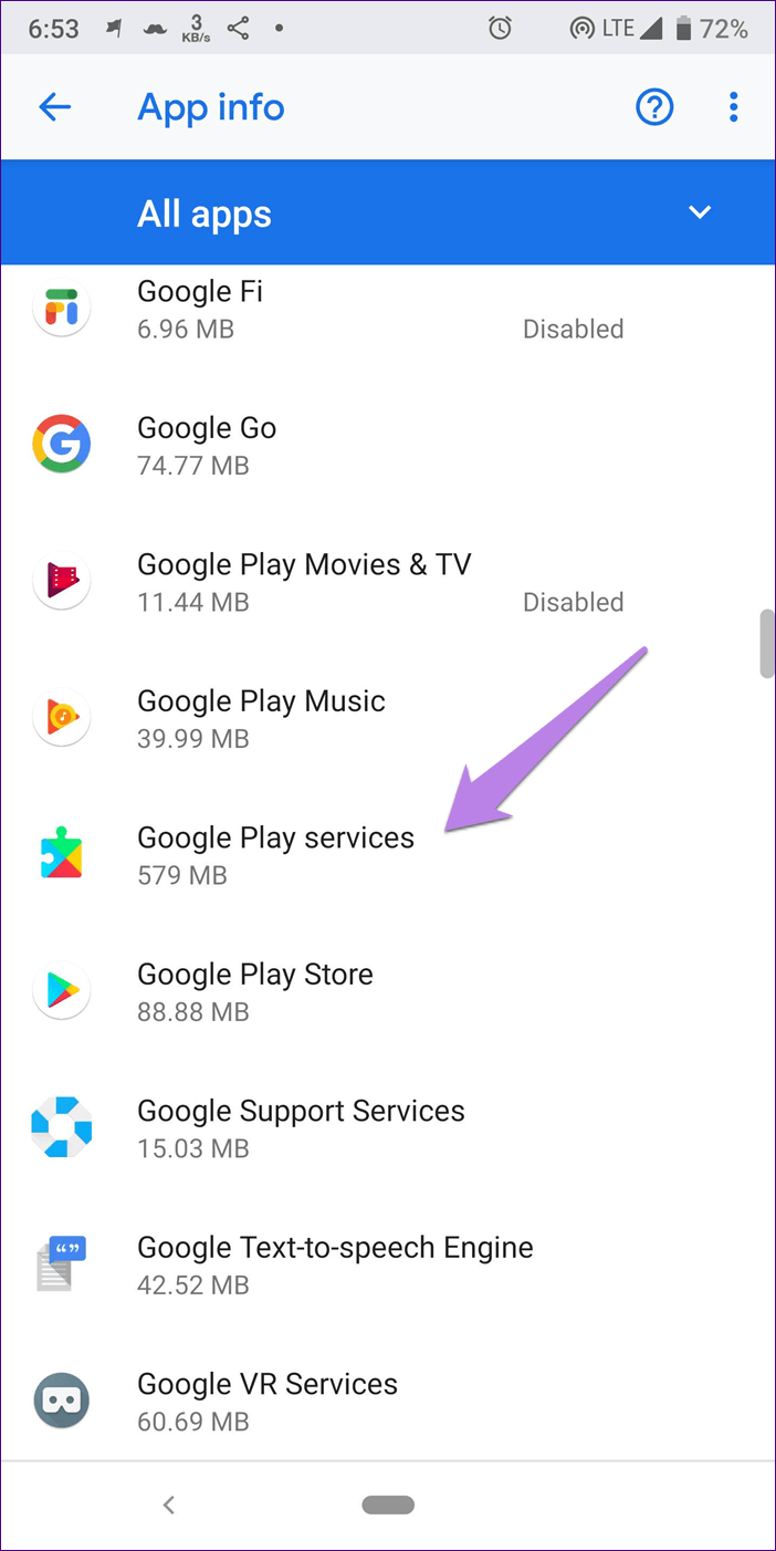 Google Play Store  Ngừng hoạt động 8