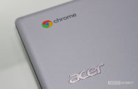 Logo Acer Chrome trên Chromebook