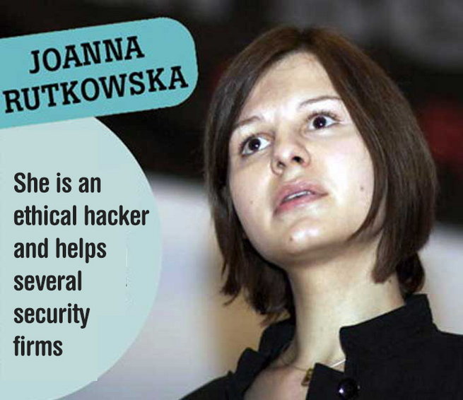 Joanna rutkowska Nữ hacker quyến rũ nhất