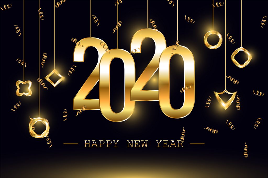 chúc mừng năm mới 2020 hình ảnh 4k