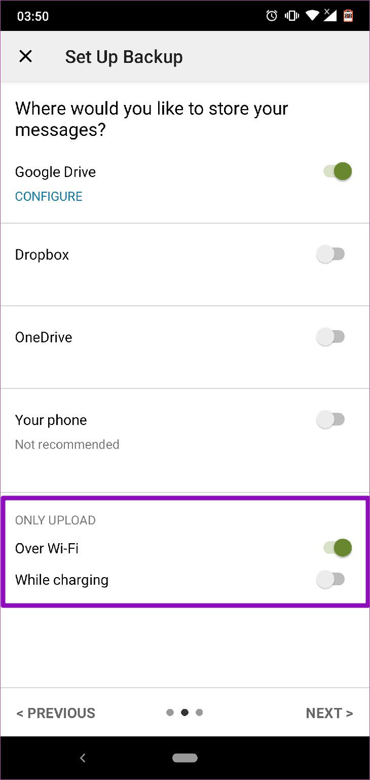 Khôi phục tin nhắn Android Google Drive 22